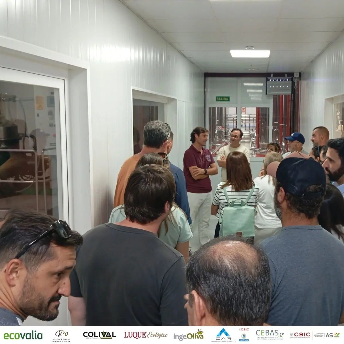 Participantes en la jornada de campo del GO-OCB